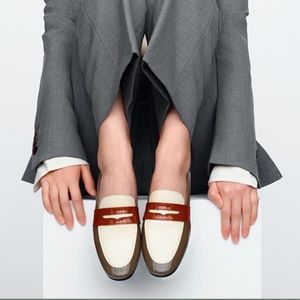 Brand New Designer Lamb Skin Patent Leather Loafer